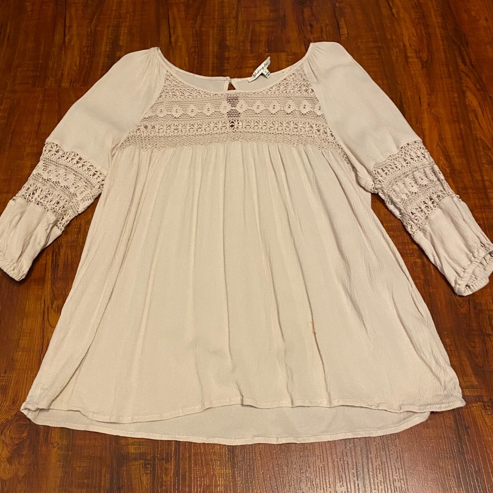 Blushing heart top